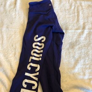 Lululemon x Soul Cycle leggings